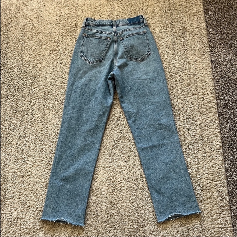 Abercrombie & Fitch Curve Love High Rise 90s straight jeans - Picture 8 of 8
